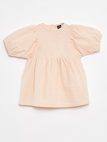 Vestito con maniche a palloncino