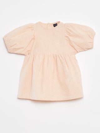 Vestito con maniche a palloncino