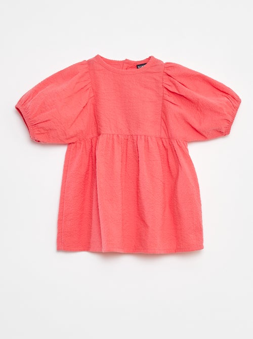 Vestito con maniche a palloncino - Kiabi