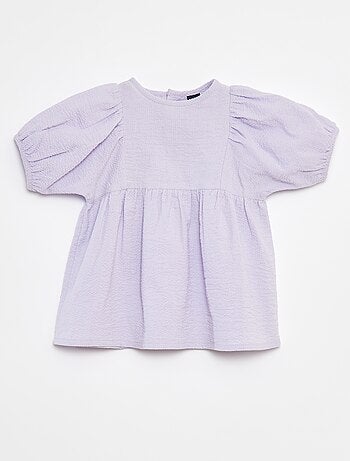 Vestito con maniche a palloncino