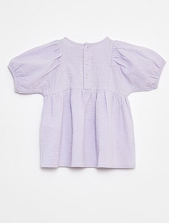 Vestito con maniche a palloncino