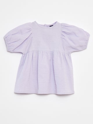 Vestito con maniche a palloncino