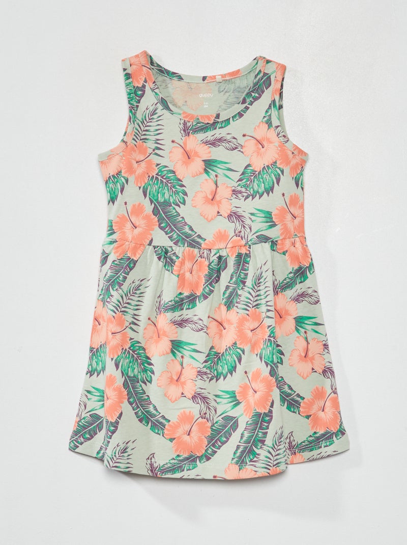 Vestito con motivo blu - Kiabi