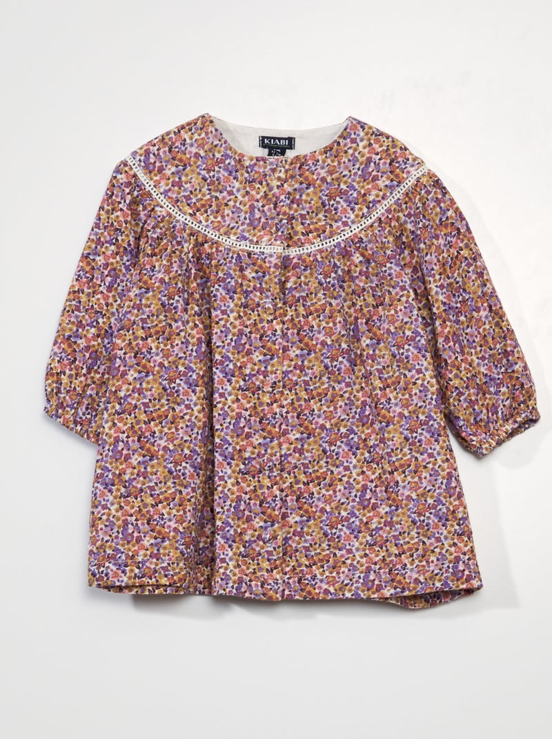Vestito con motivo MARRONE - Kiabi