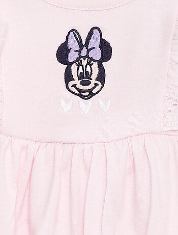 Vestito con ricami a punto inglese Disney