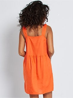 Vestito con scollo con volant - Kiabi