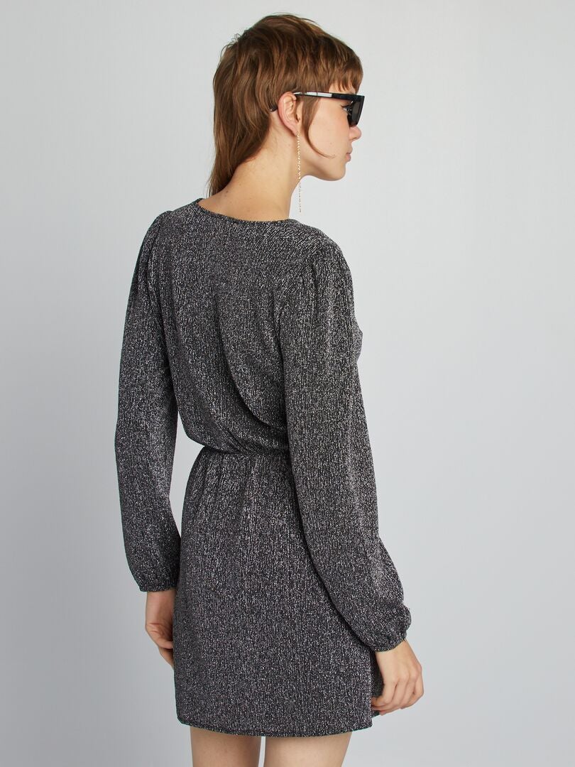 Damart Abito Da Camera Thermolactyl Donna - Maglia Soffice Rosa Stampato - Caldo Invernale Taglia 42-44 (M)