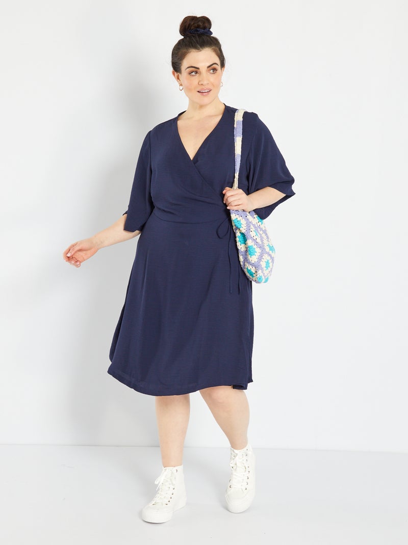 Vestito con scollo incrociato 'Only' BLU - Kiabi