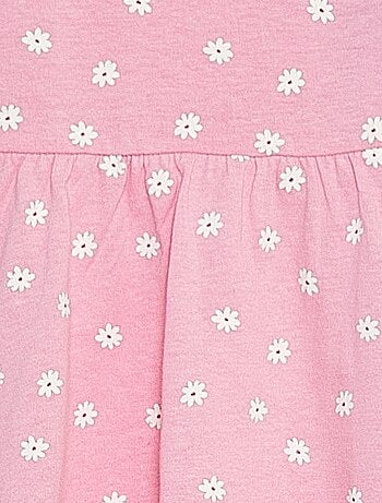 Vestito con spalline e stampa
