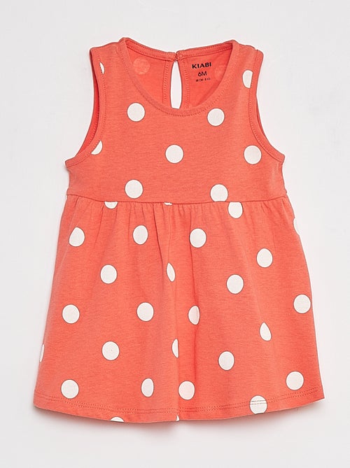 Vestito con spalline e stampa - Kiabi