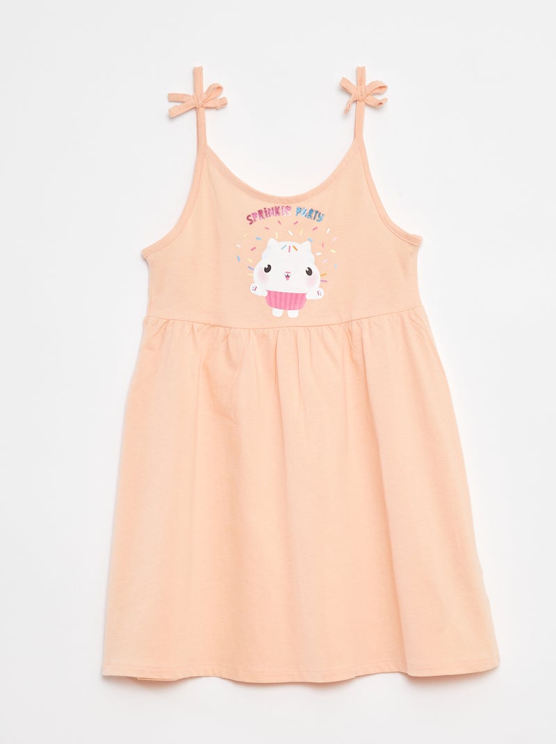 Vestito con spalline sottili 'La casa delle bambole di Gabby' ARANCIONE - Kiabi