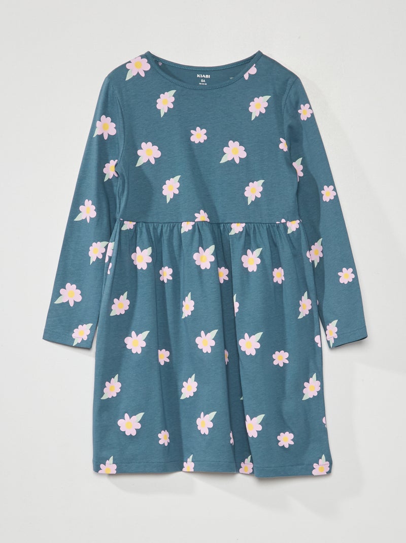 Vestito con stampa BLU - Kiabi