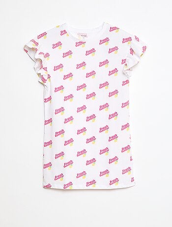 Vestito con stampa fantasia