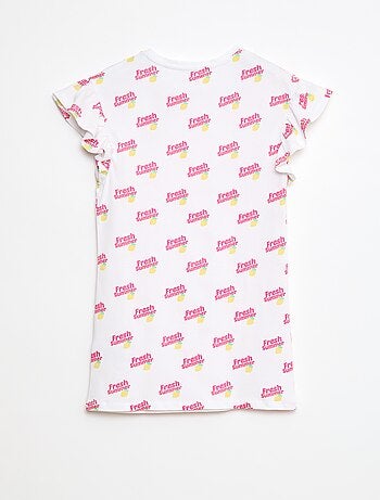 Vestito con stampa fantasia
