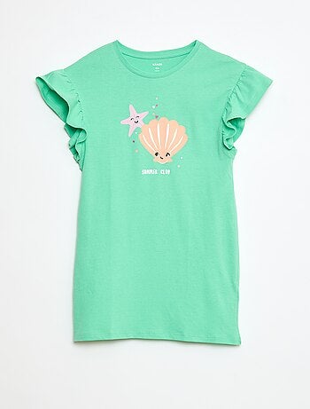 Vestito con stampa fantasia