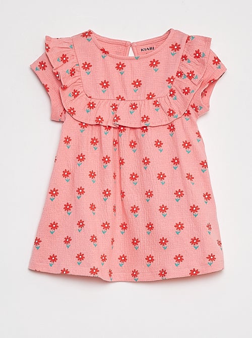 Vestito con volant a maniche corte - Kiabi