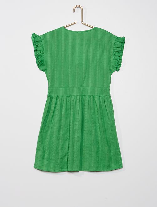 Vestito con volant - VERDE - Kiabi - 12.00€