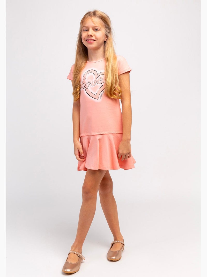 Vestito conguitos Arancione - Kiabi