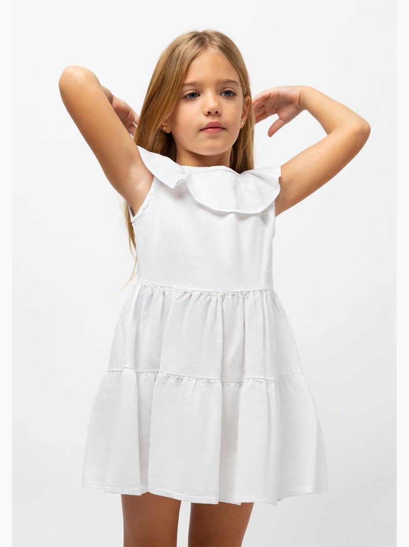 Vestito conguitos Bianco - Kiabi