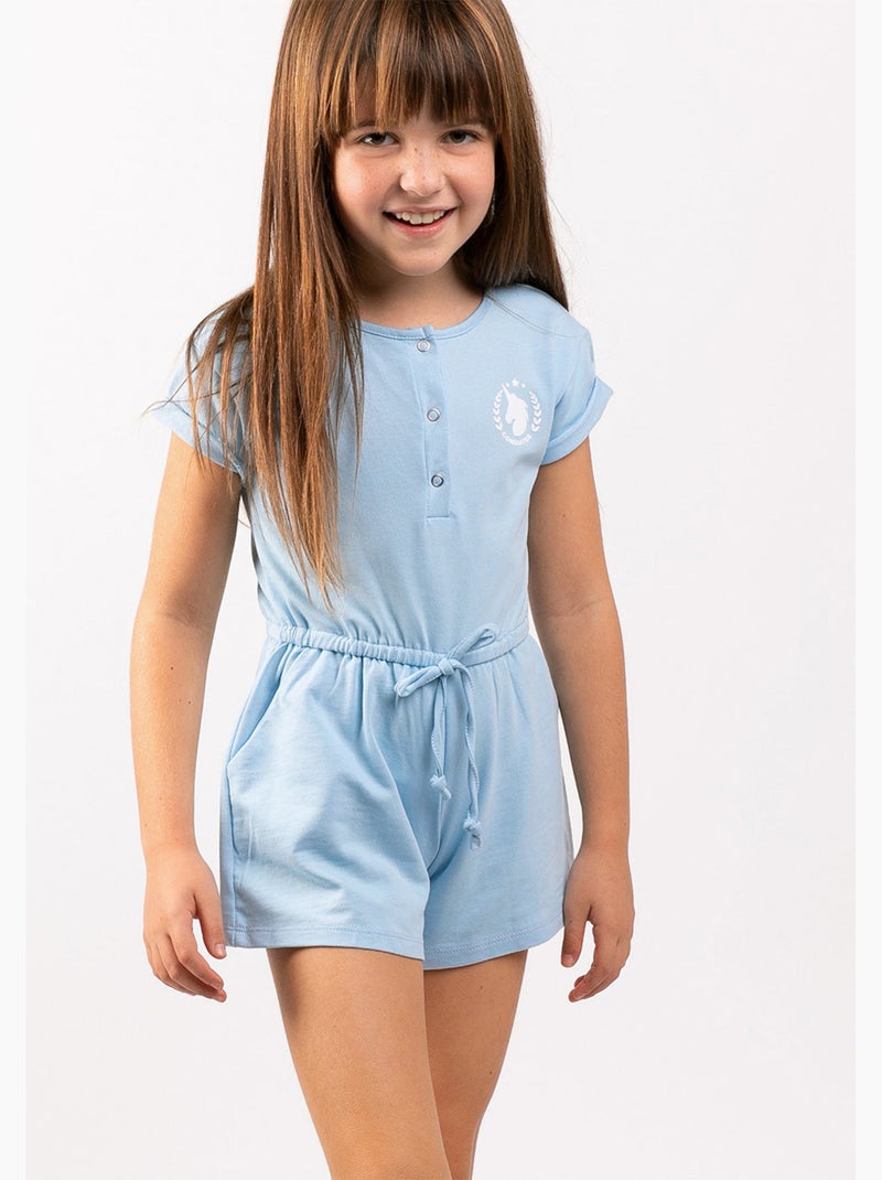 Vestito conguitos Blu azzurro - Kiabi
