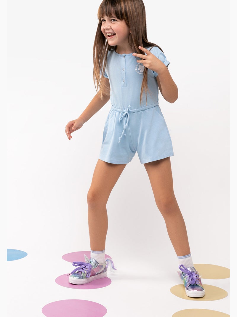 Vestito conguitos Blu azzurro - Kiabi