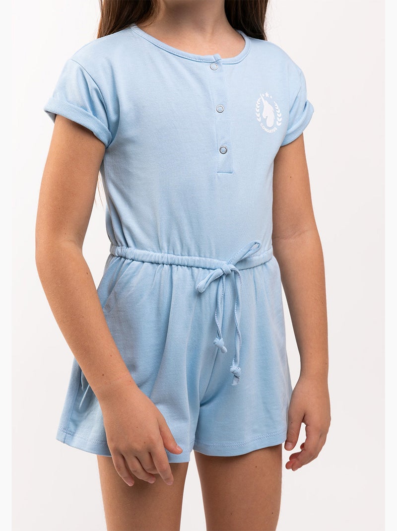 Vestito conguitos Blu azzurro - Kiabi
