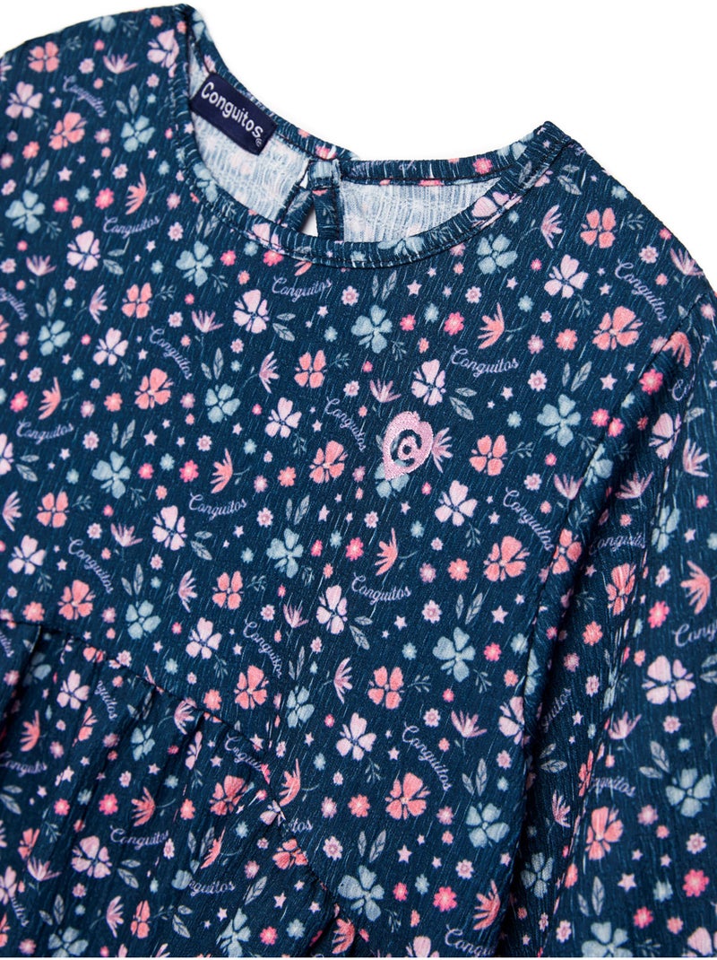 Vestito conguitos Blu marino - Kiabi