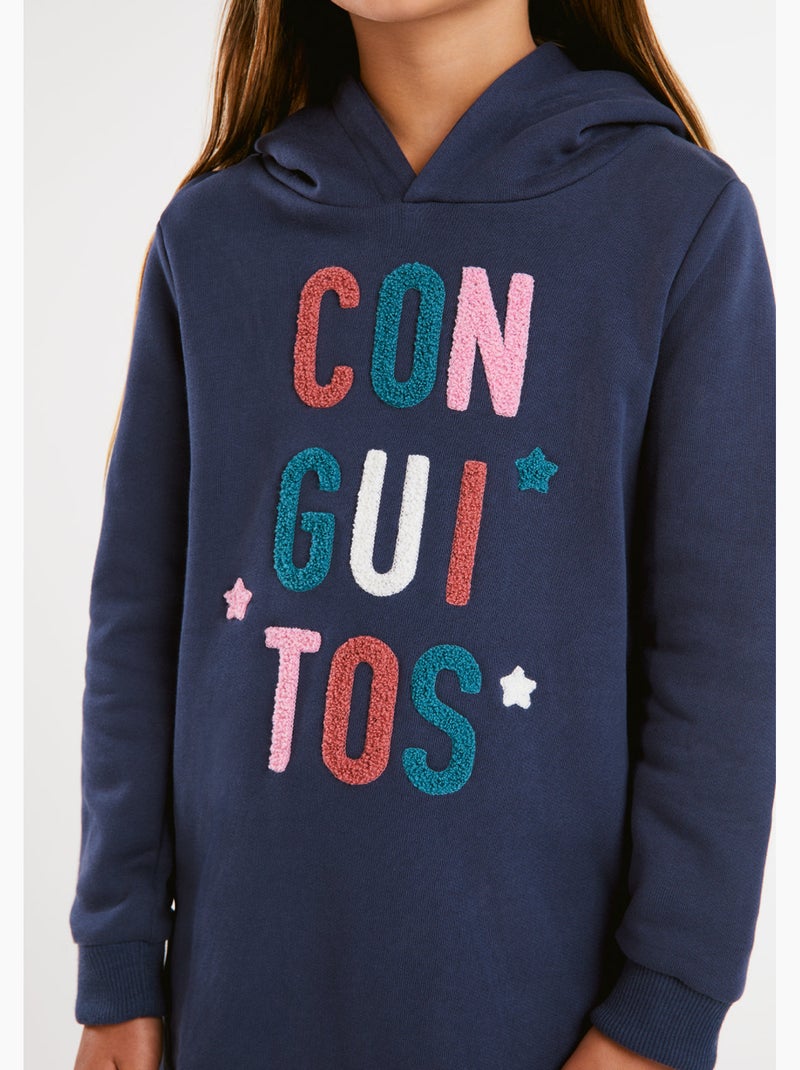 Vestito conguitos Blu marino - Kiabi