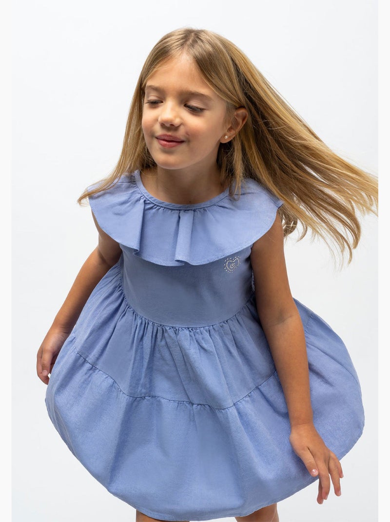 Vestito conguitos Blu reale - Kiabi