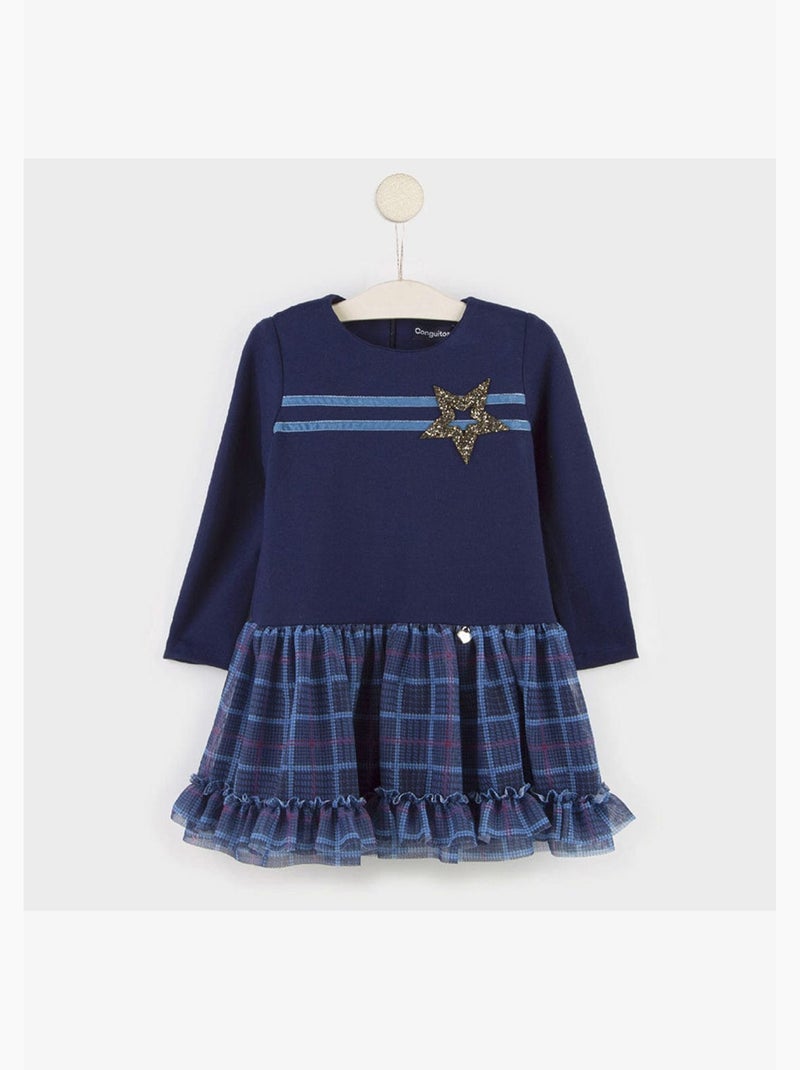 Vestito conguitos Blu reale - Kiabi