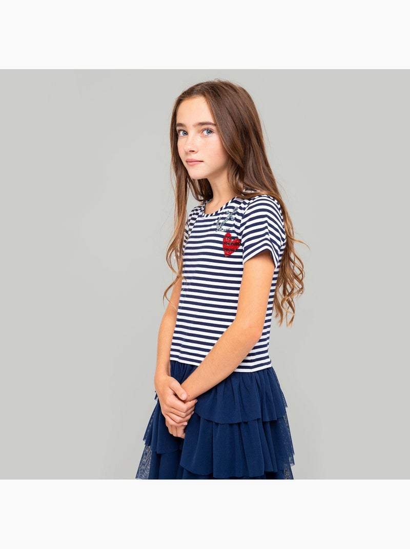 Vestito conguitos Blu reale - Kiabi