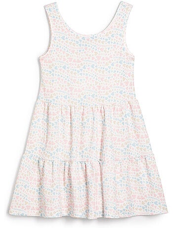 Vestito conguitos estampado de corazones