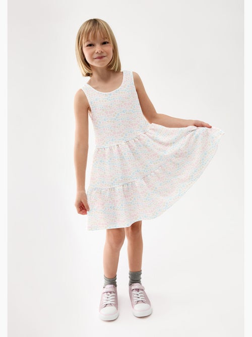 Vestito conguitos estampado de corazones - Kiabi