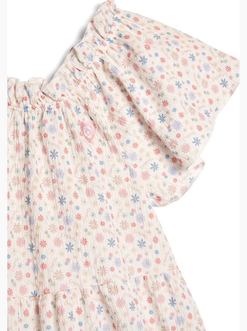 Vestito conguitos flower Multicolore - Kiabi