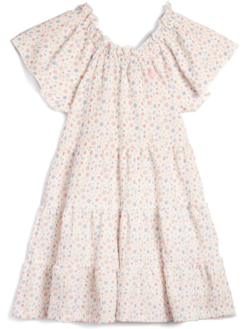 Vestito conguitos flower Multicolore - Kiabi