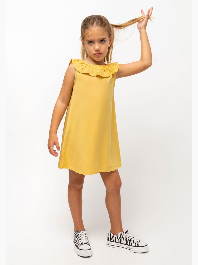 Vestito conguitos Giallo - Kiabi