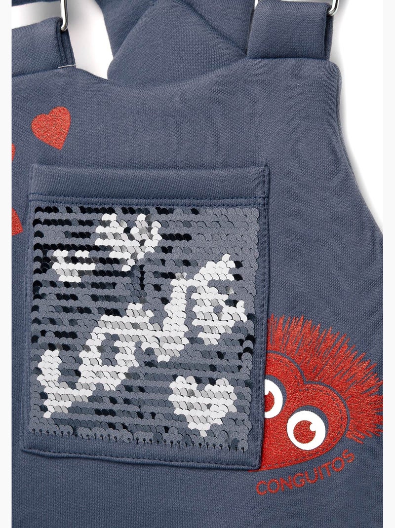 Vestito conguitos Grigio grigio - Kiabi