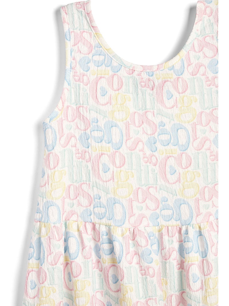 Vestito conguitos multi logo Multicolore - Kiabi