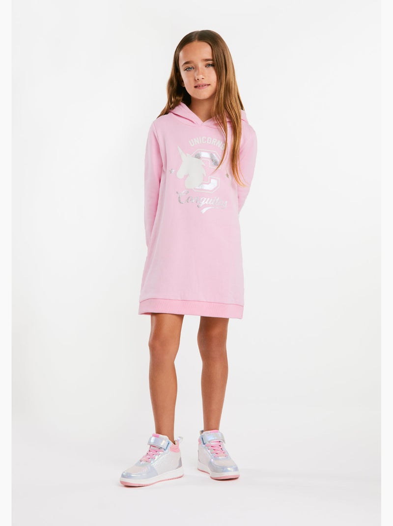 Vestito conguitos Rosa - Kiabi
