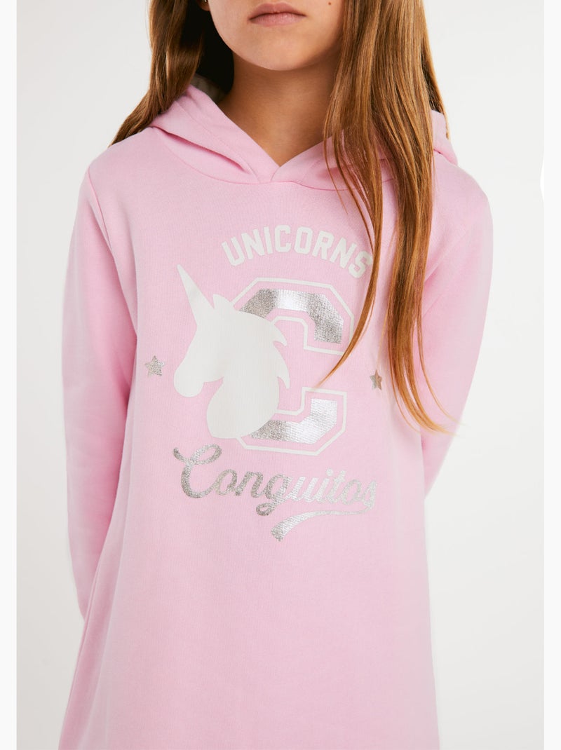 Vestito conguitos Rosa - Kiabi