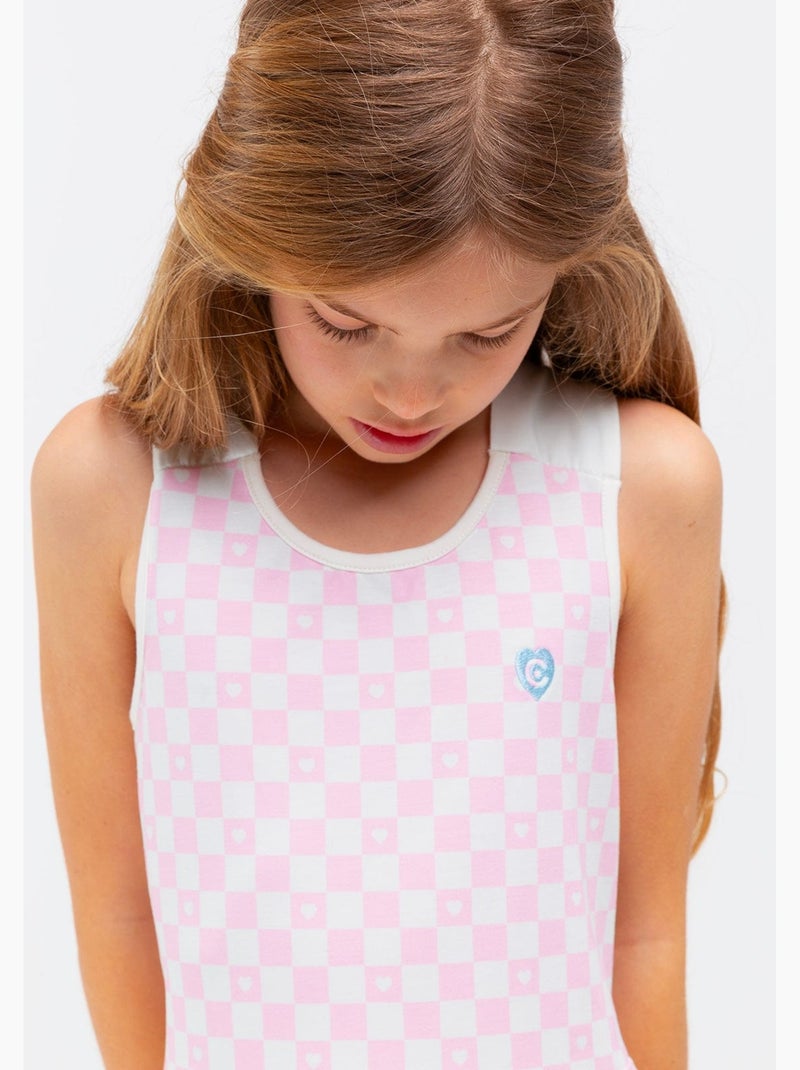 Vestito conguitos Rosa - Kiabi