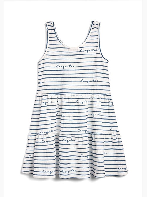 Vestito conguitos strips - Kiabi