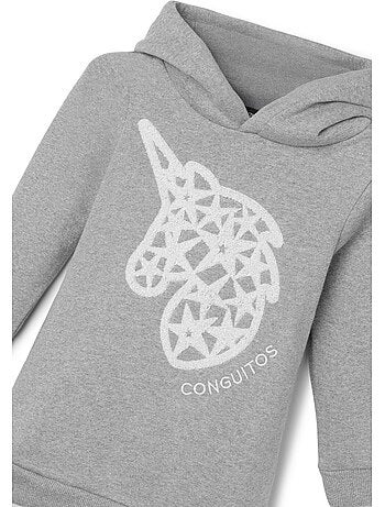 Vestito conguitos vestido sudadera con capucha