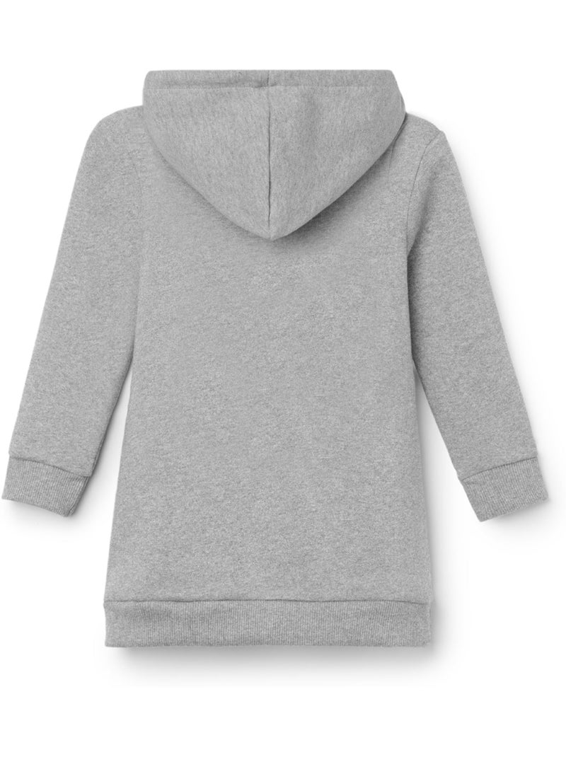 Vestito conguitos vestido sudadera con capucha Grigio grigio - Kiabi