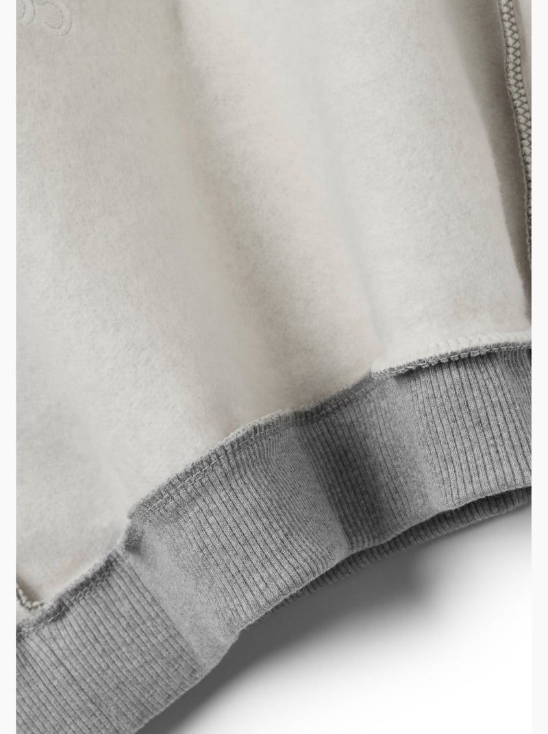 Vestito conguitos vestido sudadera con capucha Grigio grigio - Kiabi