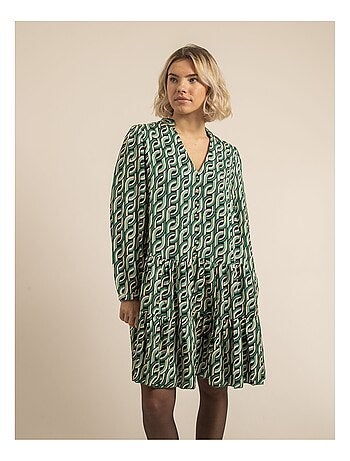 Vestito corto a motivi ISCIANE