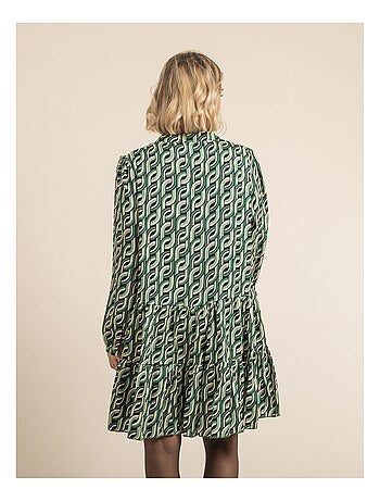 Vestito corto a motivi ISCIANE