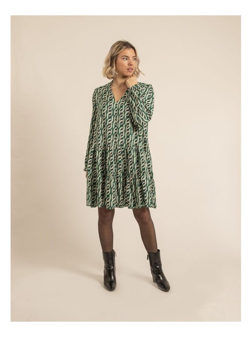 Vestito corto a motivi ISCIANE - Kiabi