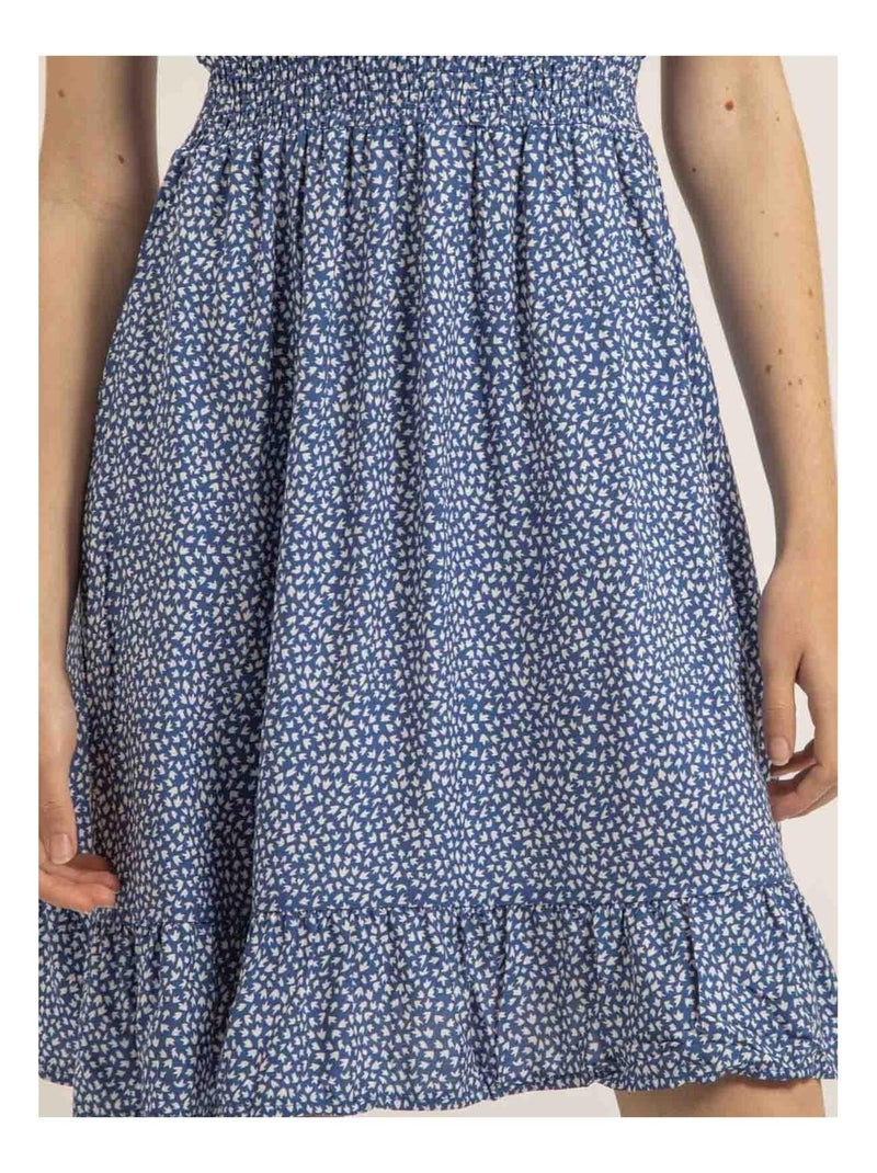 Vestito corto a motivi ITANIEL Blu - Kiabi