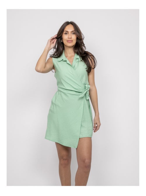 Vestito corto a portafoglio ITANEL - Kiabi